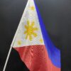 Small Philippine flag with white stick