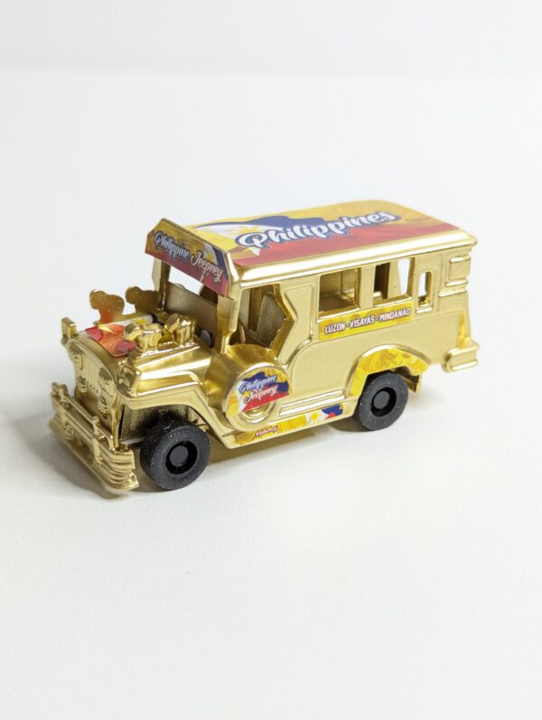 Philippine 3 inch Jeepney Special Gold Edition