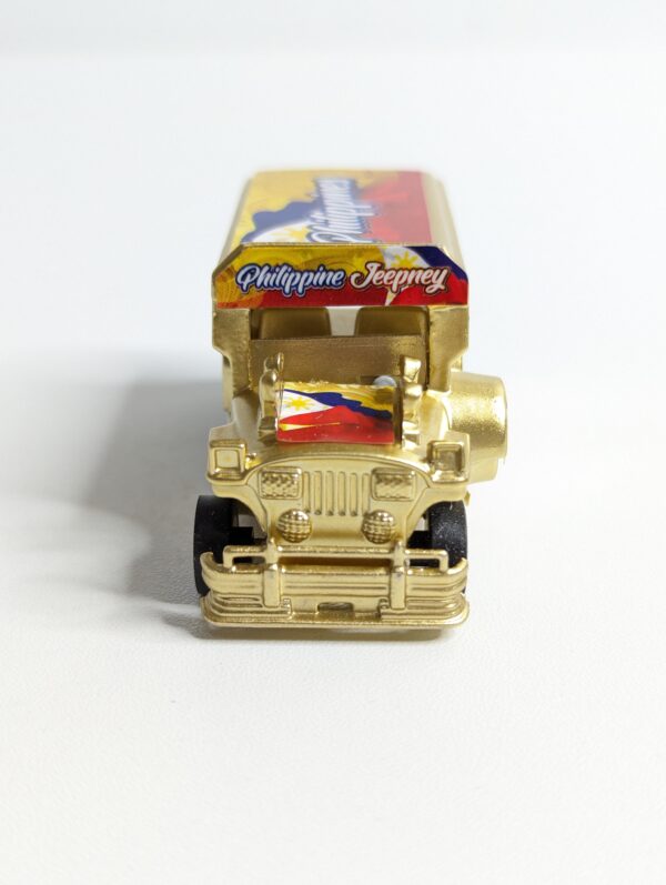 Philippine 3 inch Jeepney Special Gold Edition - Image 3