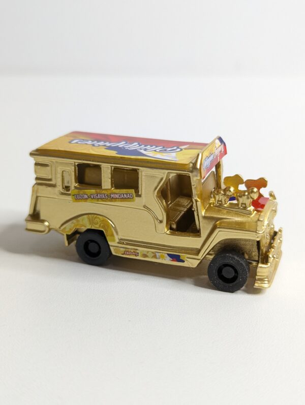 Philippine 3 inch Jeepney Special Gold Edition - Image 4