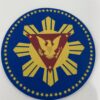 Philippine 3 stars & sun with eagle coaster
